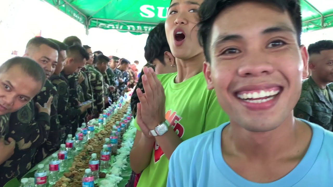 MILITARY CELEBRATION PARTY | DAMMING LECHON!