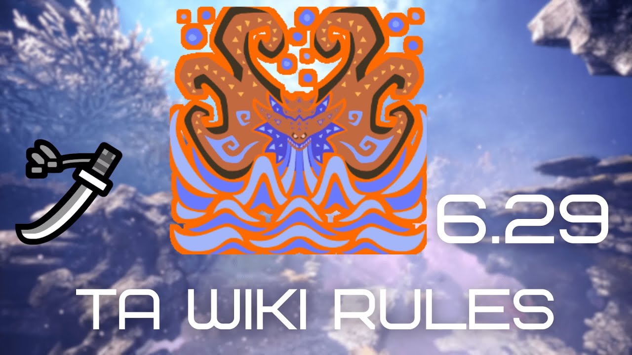 MHW:I AT Namielle TA wiki longsword solo [6 29] AT ネロミェール
