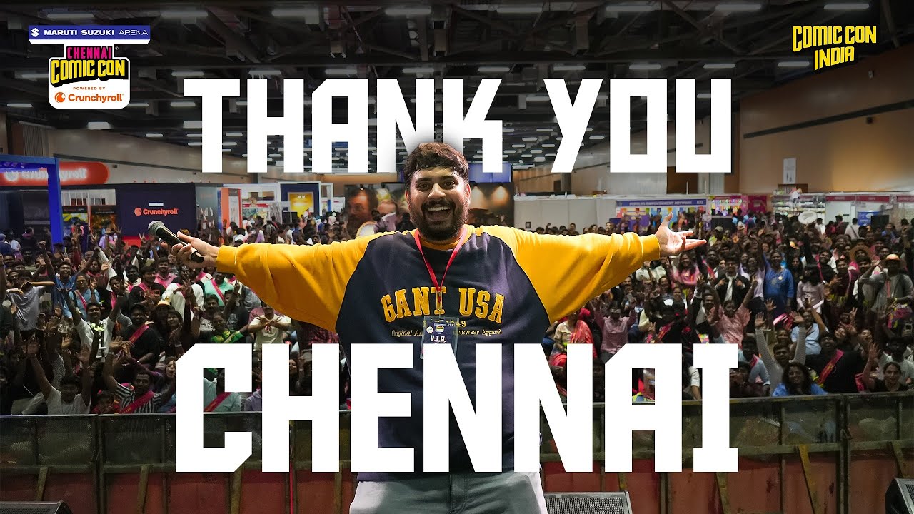 Официальный афтермуви | Chennai Comic Con 2025