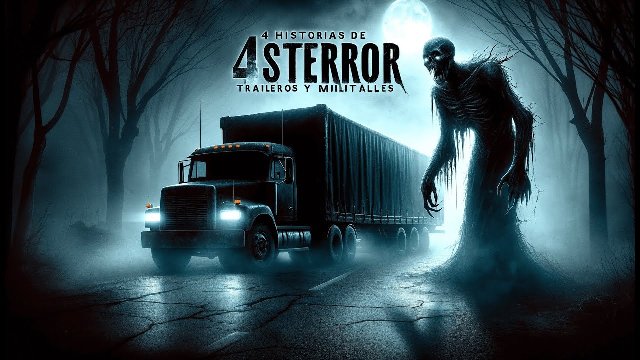 4 HISTORIAS DE TERROR TRAILEROS Y MILITARES 😱🚛 - Relatos DE TERROR De La CARRETERA Y El EJERCITO