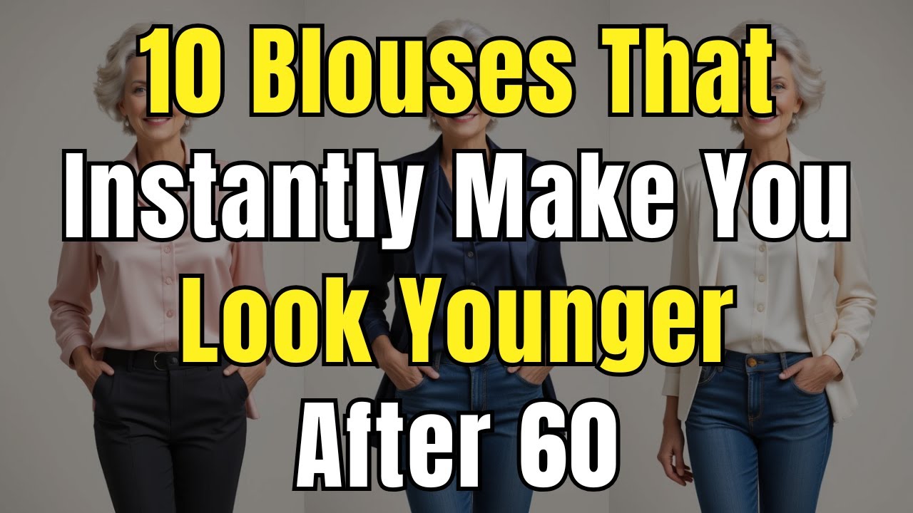 10 Blouses to Look YOUNG and ELEGANT Without Spending a Lot of Money