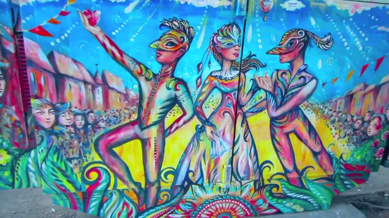 Mural for Bell Box by Kudashkina