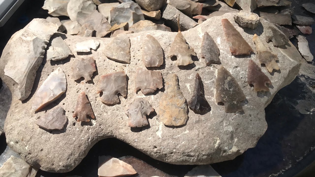 Digging Indian Artifacts with a Bobcat in Texas