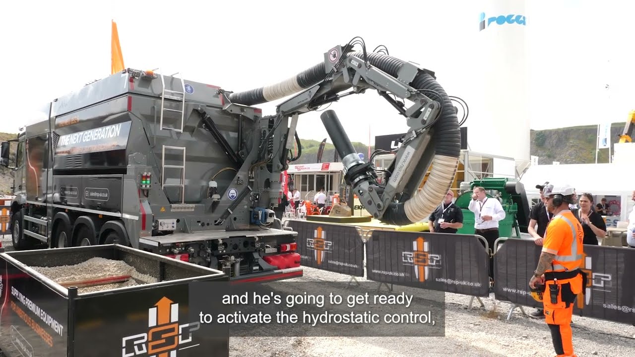 Live demo: the new ESE 6 and the Amphitec Vortex at Hillhead 2024