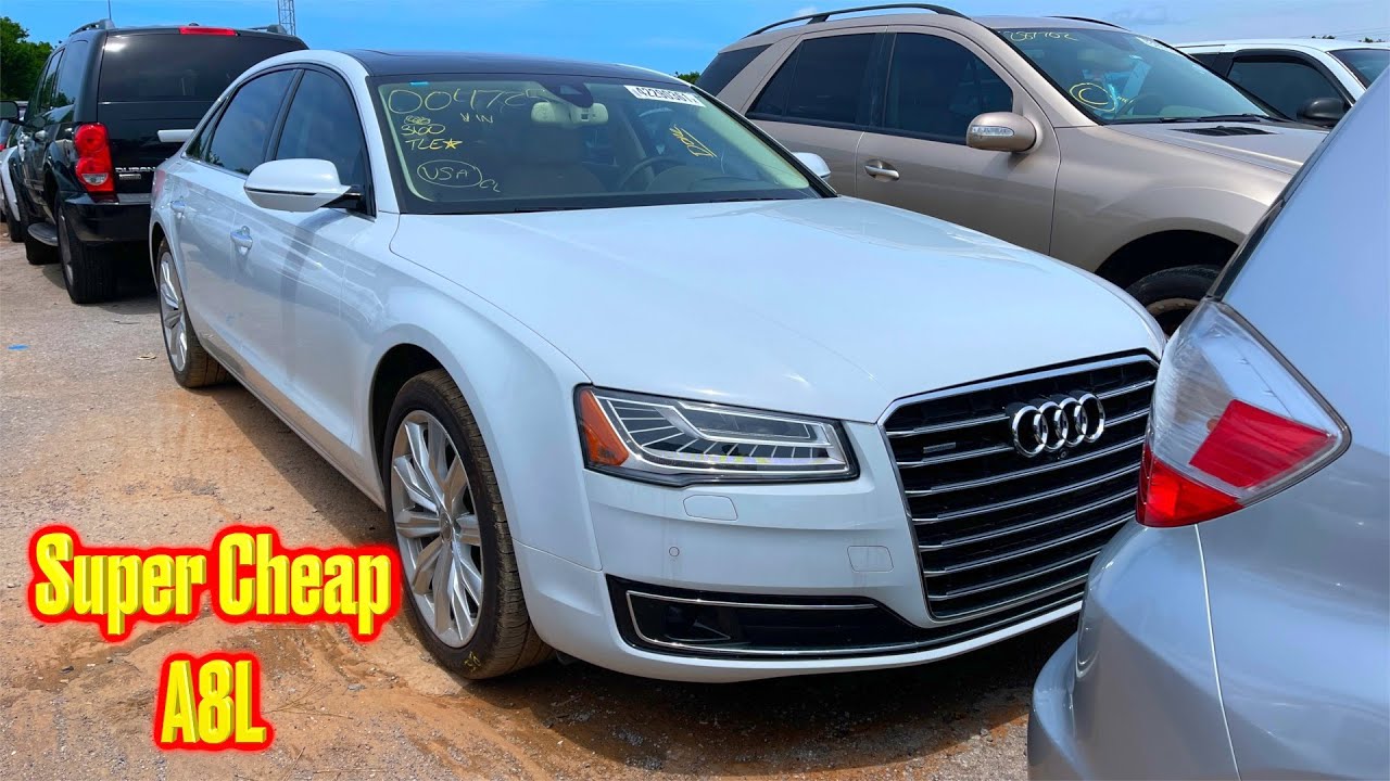 Copart Walk Around 6-8-21 Hail Damage!!! Cheap Audi A8L Quattro!