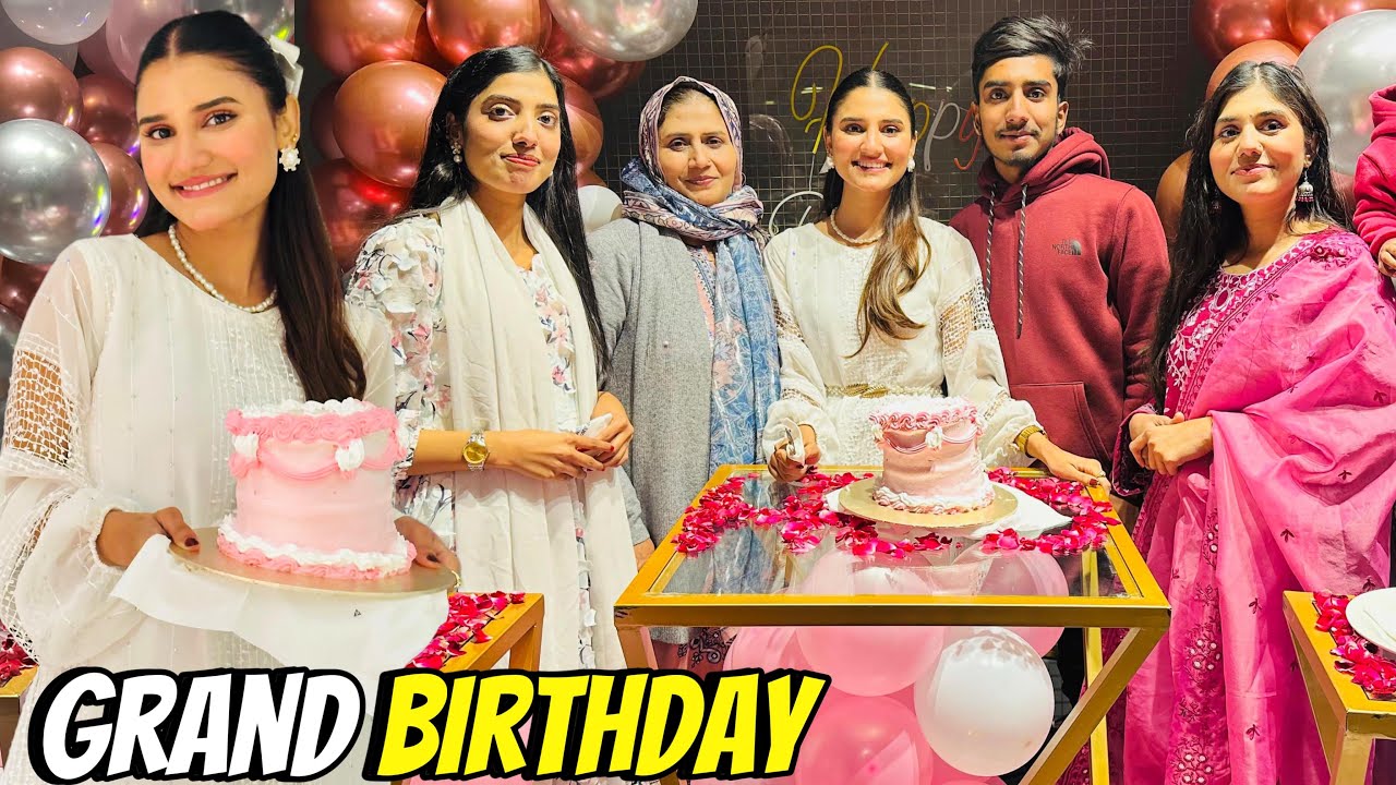GRAND BIRTHDAY CELEBRATION WITH FAMILY🎉| NA101