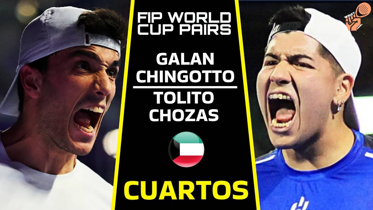 CUARTOS DE FINAL🎯- GALAN & CHINGOTTO VS TOLITO & CHOZAS - FIP WORLD CUP PAIRS 2025