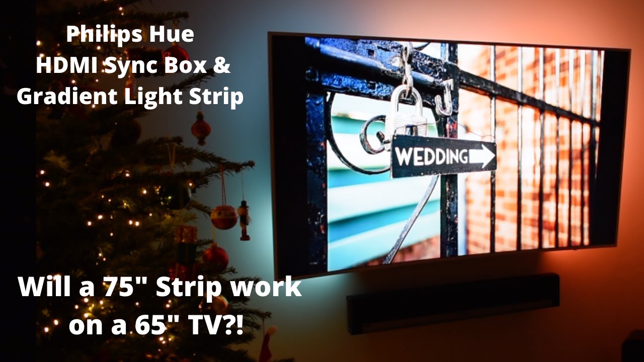 Philips Hue Sync Box and Gradient Light Strip | AMAZING!! | Unboxing, Setup and Review