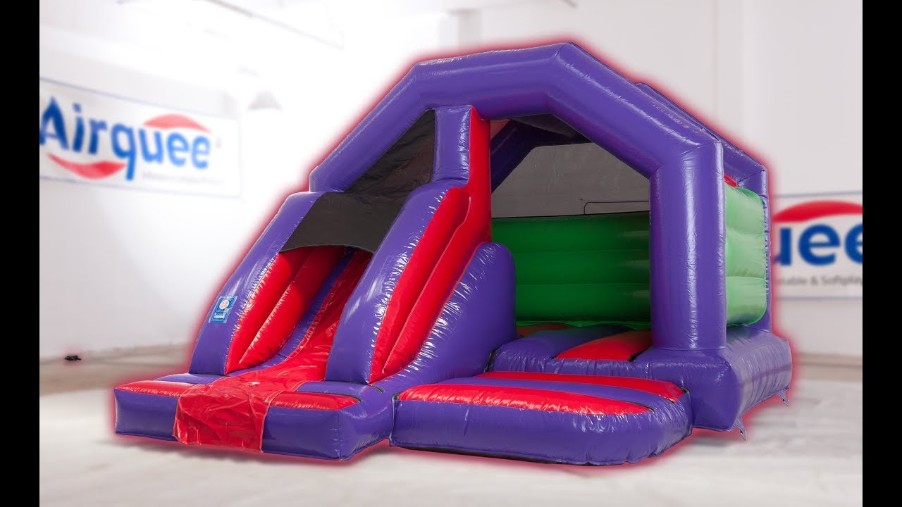 Airquee Online 15x12 A Frame Front Slide Combi Unthemed Bouncy Castle E0006