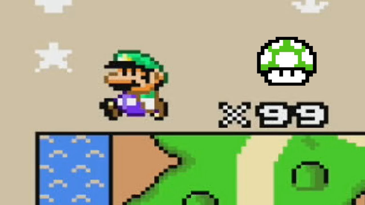 Trucos para tener vidas a tope en Super Mario World!