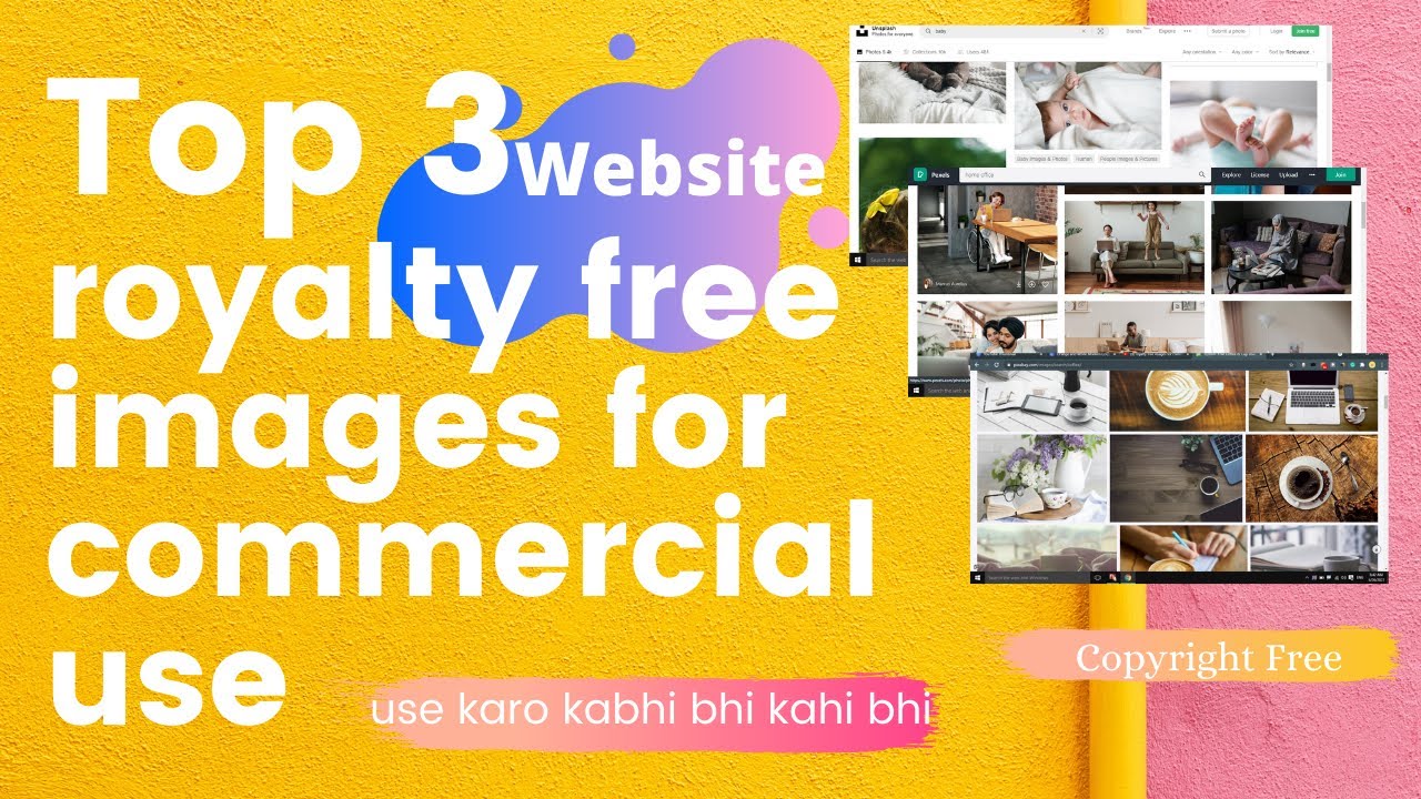Top 3 Website To Royalty Free images For Commercial Use 2021