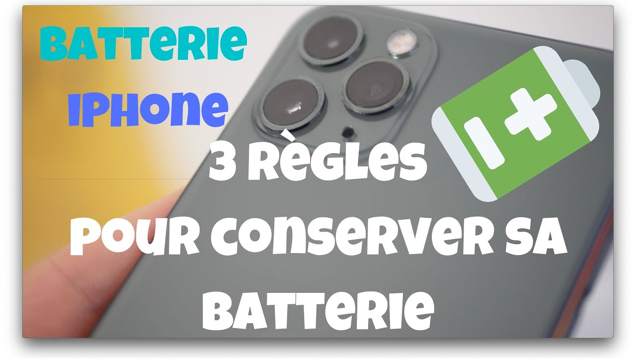 Etat Batterie iPhone : Comment ne pas dégrader la batterie de l'iPhone? Astuces pour votre iPhone