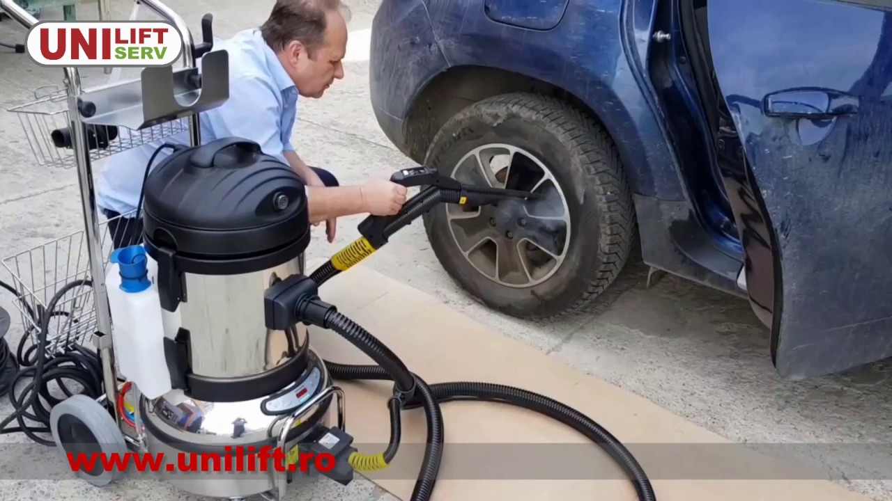Curatitor cu aburi TecnoVap pentru tapiterii auto si alte suprafete