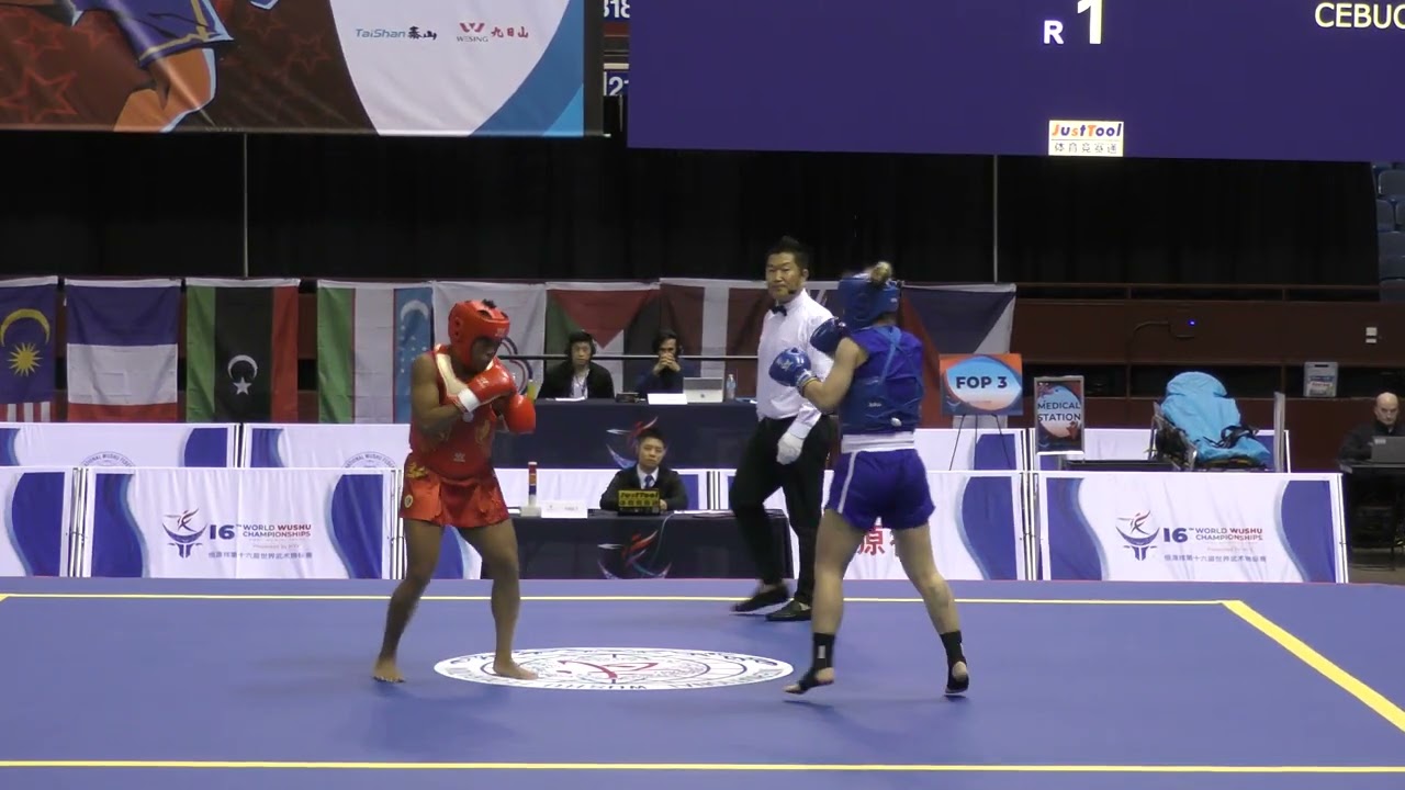 HYX 16th World Wushu Championships Sanda Women's 65KG - Bermuda vs. Romania