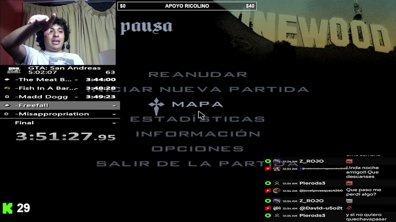 GTA SAN ANDREAS - Superando el record de speedrun NMG 23