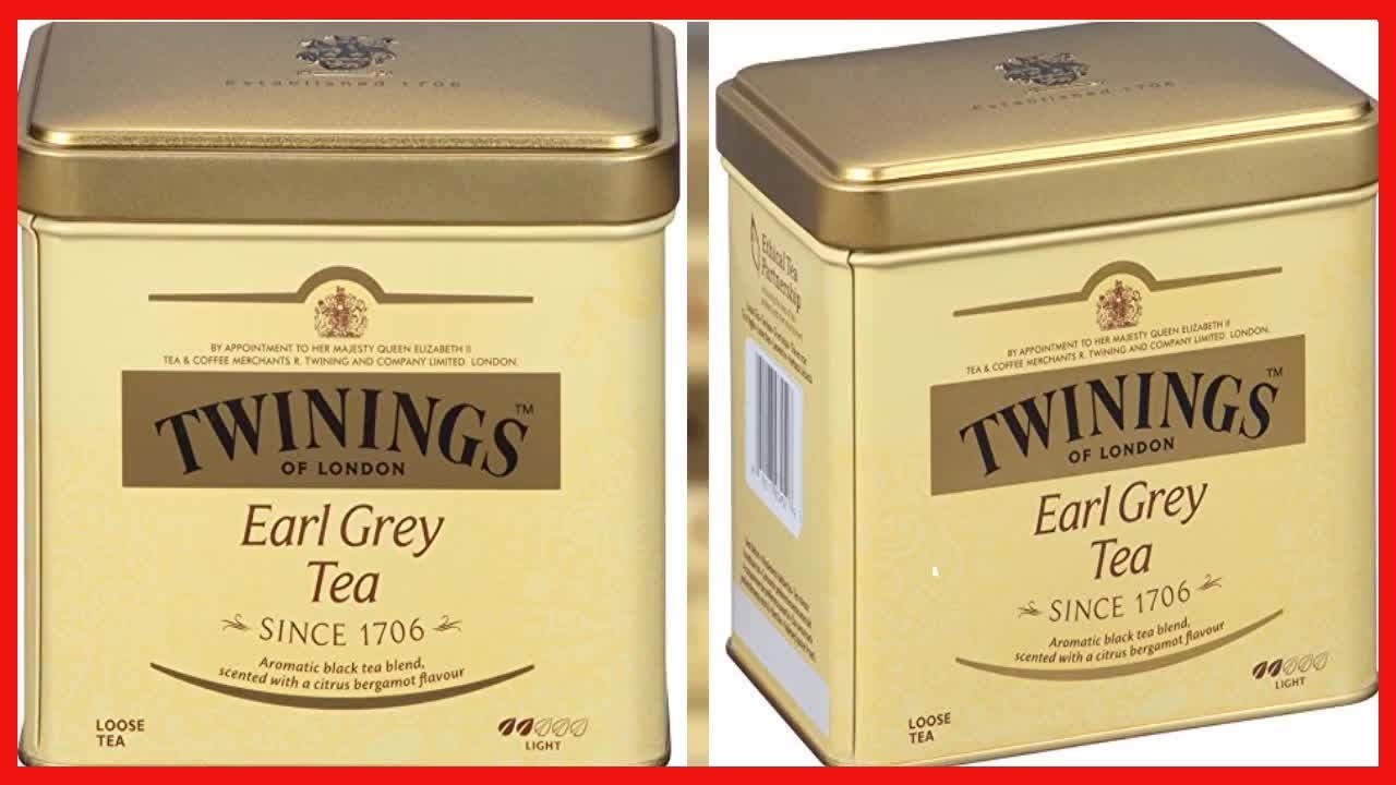 Twinings Earl Grey Loose Tea Fresh Flavor, Premium Quality, Timeless Taste