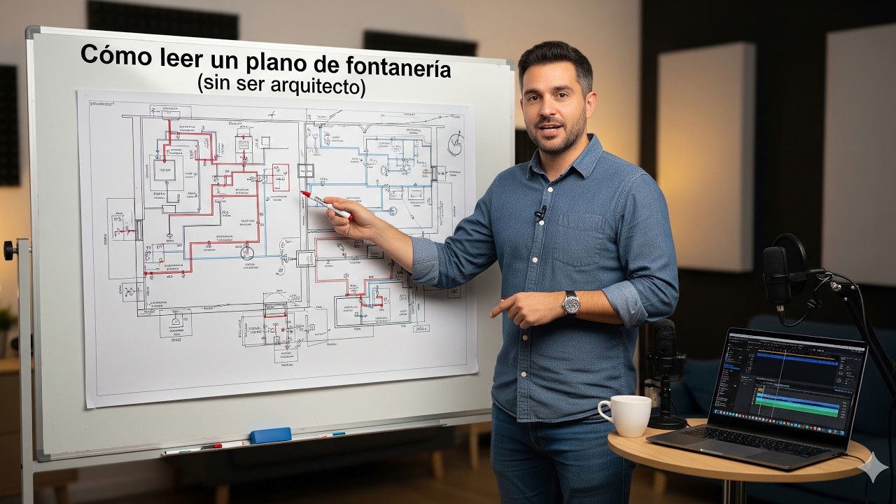 COMO LEER UN PLANO DE FONTANERIA FACIL .