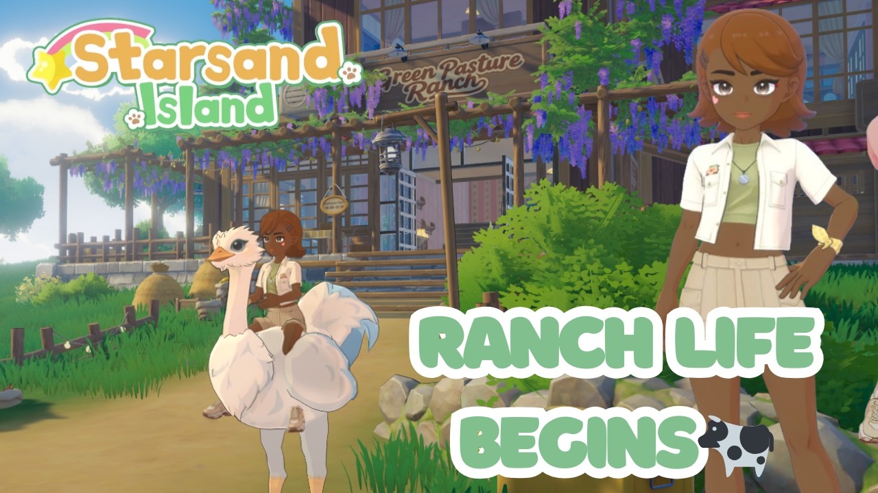 cozy island ranch life✨| STARSAND ISLAND | ep 2