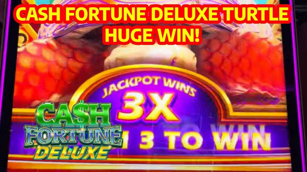 🐢UNBELIEVABLE! Huge Win on CASH FORTUNE DELUXE TURTLE Slot