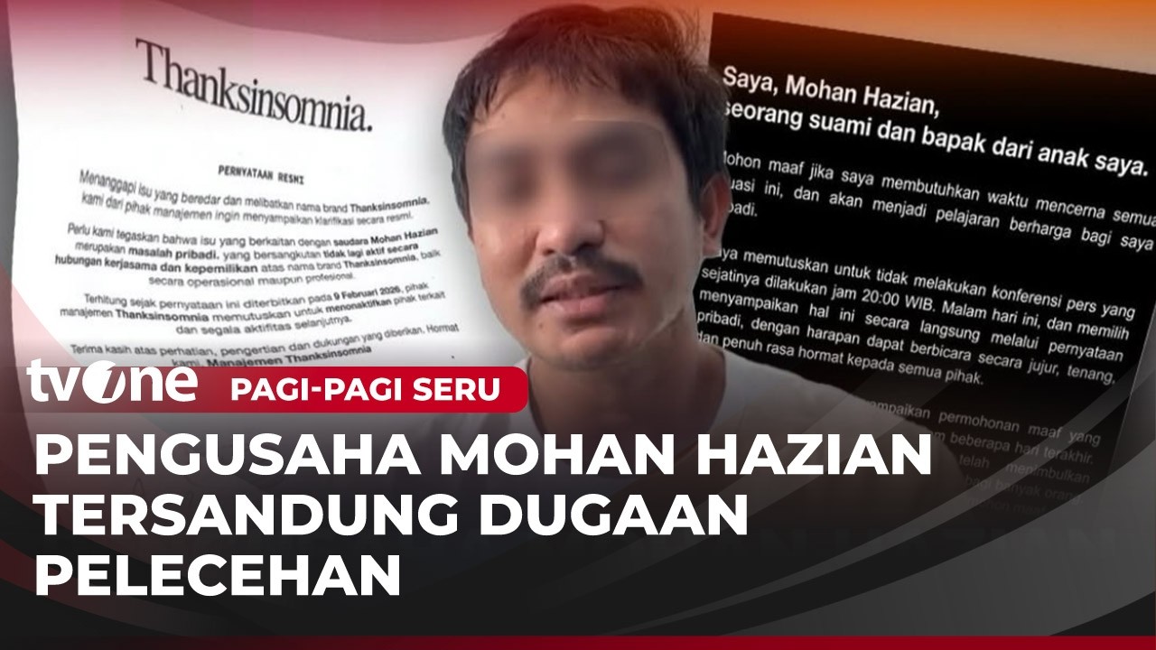 Pengusaha Mohan Hazian Tersandung Dugaan Pelecehan | Pagi-Pagi Seru tvOne
