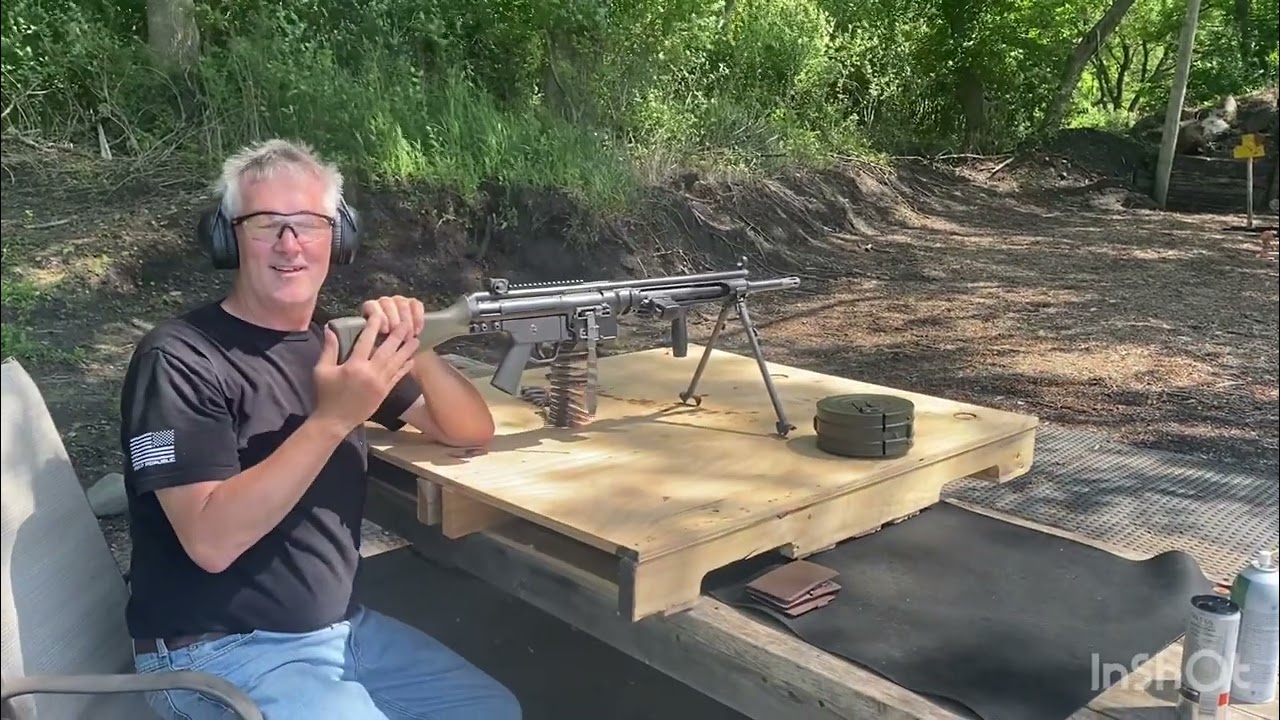 HK 21 Belt-fed Beast! #Heckler #Koch #machinegun #partskit #FMP
