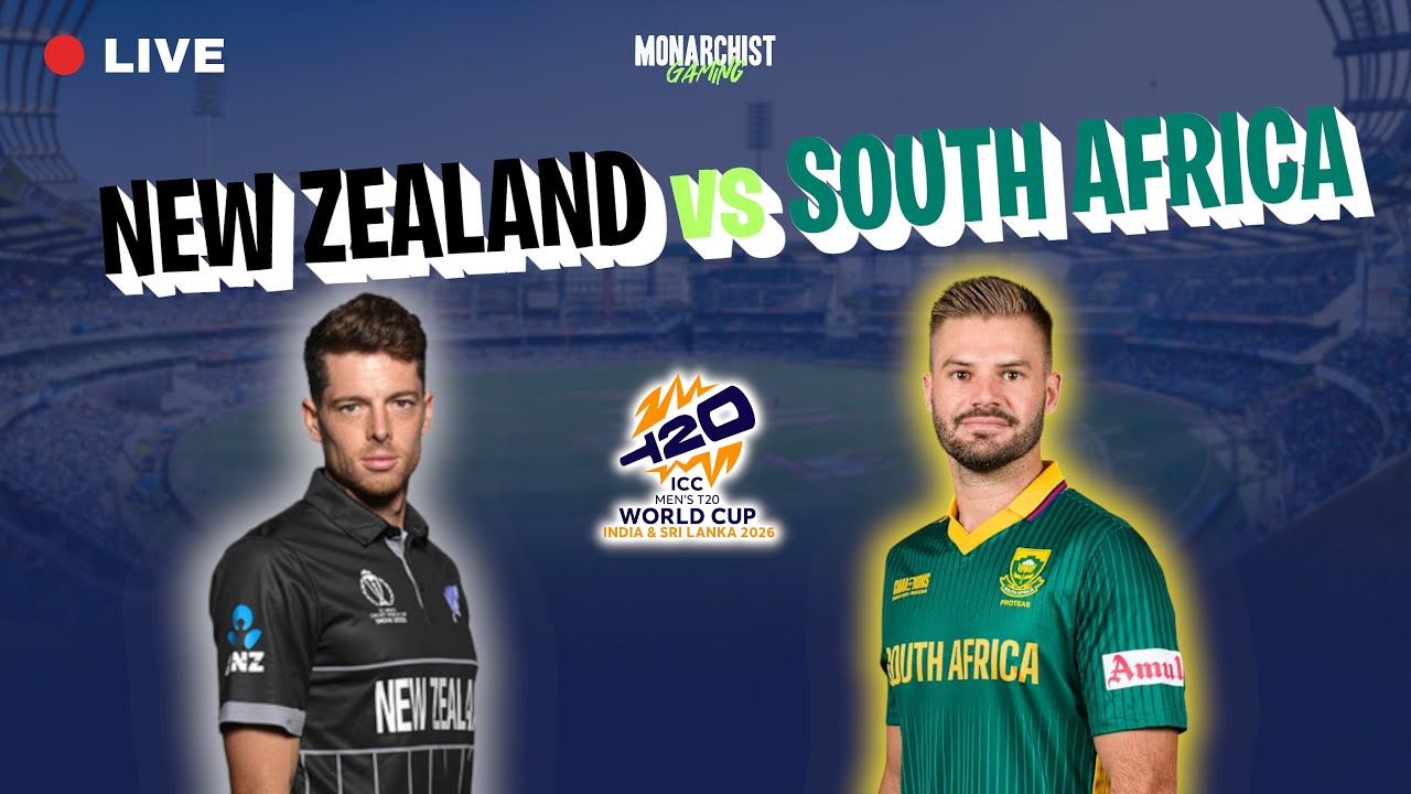 New Zealand Vs South Africa - Cricket 26 - T20 WORLD CUP