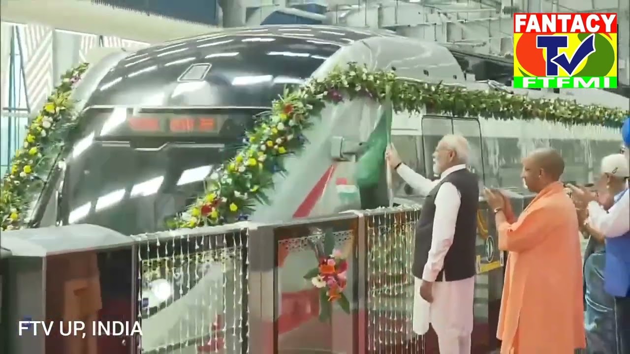 Ghaziabad: PM Modi Flags Off 'Namo Bharat', India's First Regional Rapid Train Service