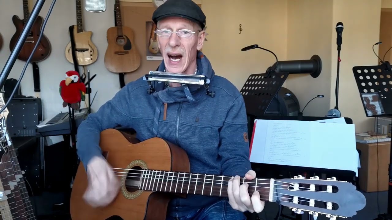 Hallelujah, unser Gott macht alles neu - Christliches JG-Lied - hier mit Opa Peter :-)