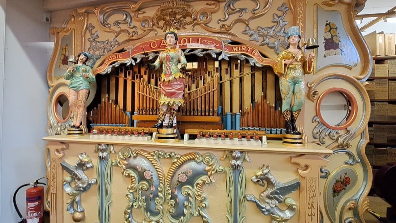 89 key ex-Silcock Gavioli fairground organ - Amersham, Feb. 2026