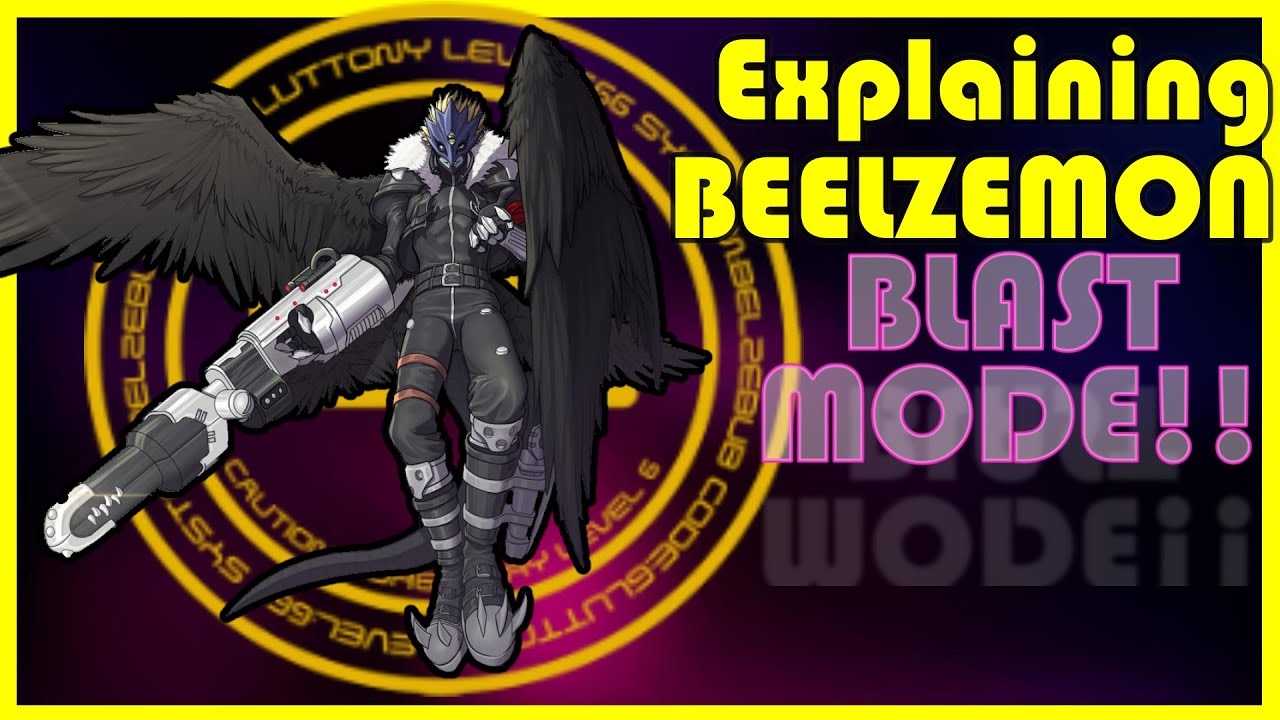 Explaining Digimon: Beelzemon BLAST MODE [Digimon Modes #3]