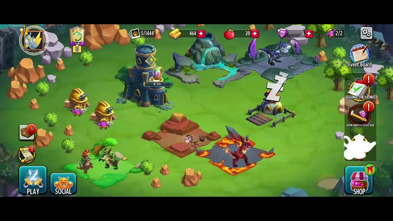 Day 2 of playing monster legend