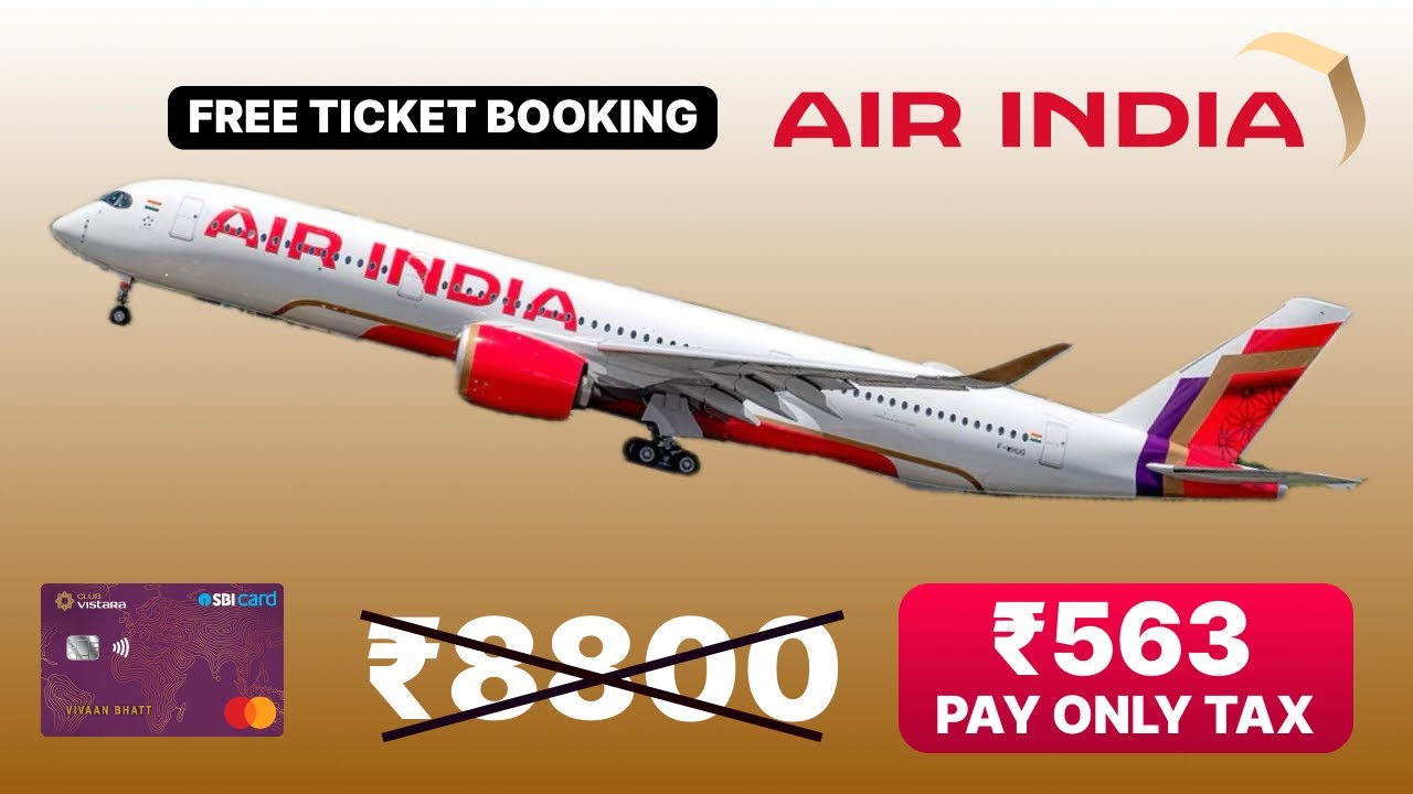 I booked free flight tickets from Air India. Here's how!