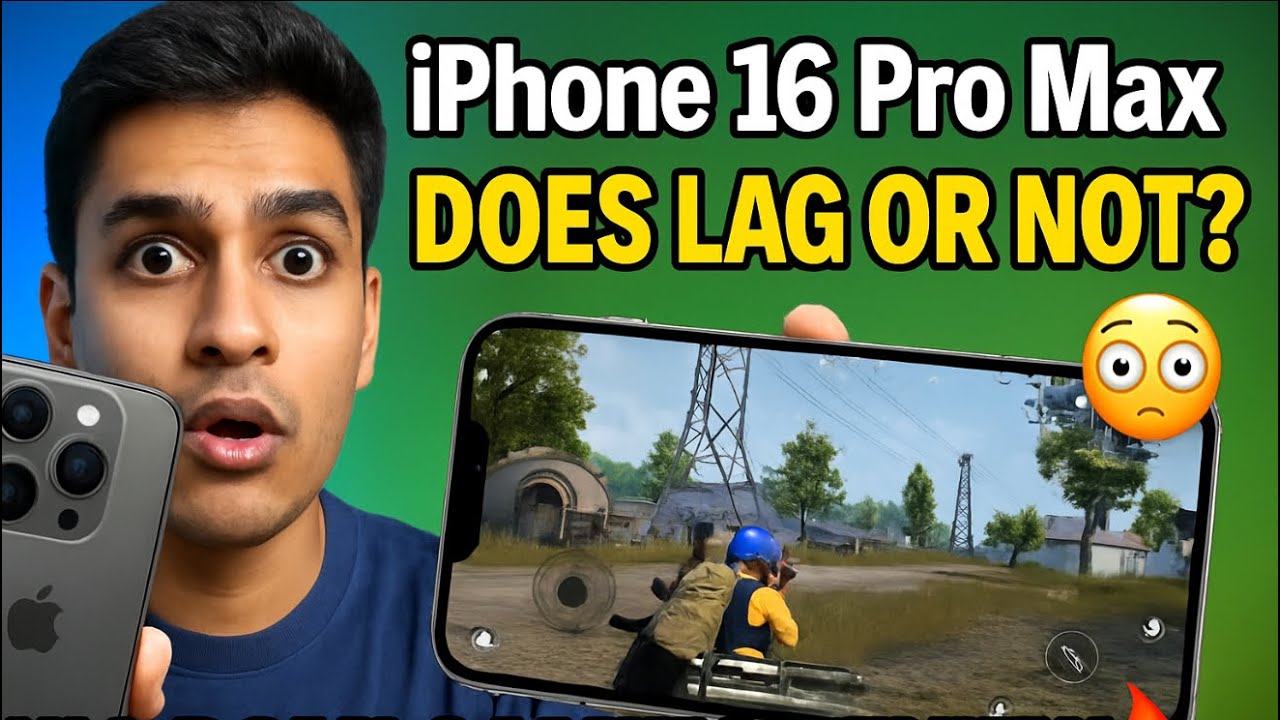 iPhone 16 Pro Max Does Lag Or Not? 😳 | Full BGMI Gaming Review 🔥
