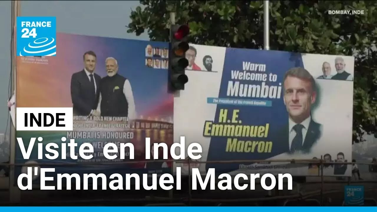 En Inde, Macron et Modi affichent un partenariat 