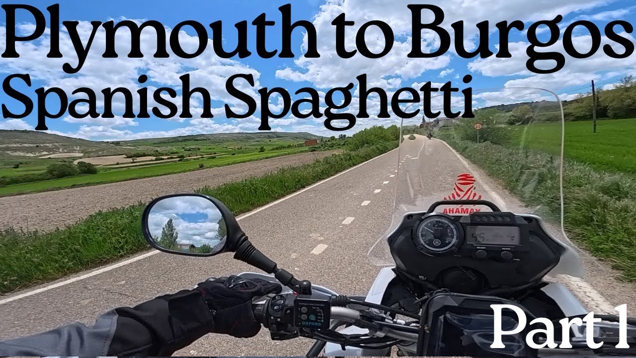Portsmouth to Burgos - Ferry to Santander | Adventure Bike Spain Trip With Me Da' - PT1
