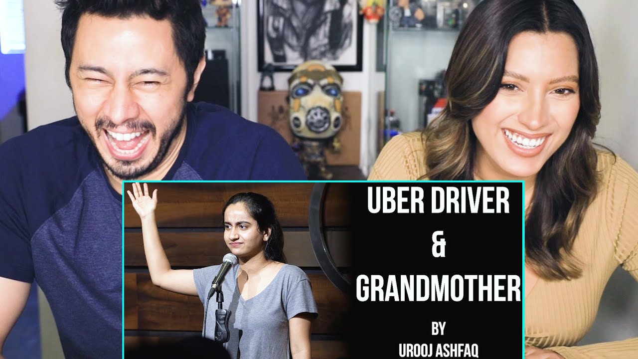 UROOJ ASHFAQ | Uber Driver & Grandmother | Stand Up Comedy | Reaction | Jaby Koay & Natasha!