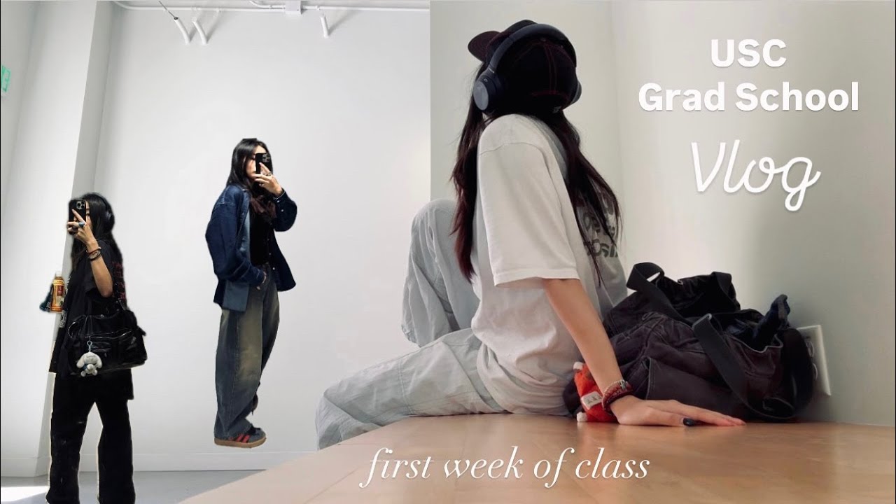 starting grad school at 25 / a raw glimpse of a week / no bgm bc my life ain't no kdrama (EN/中文 sub)