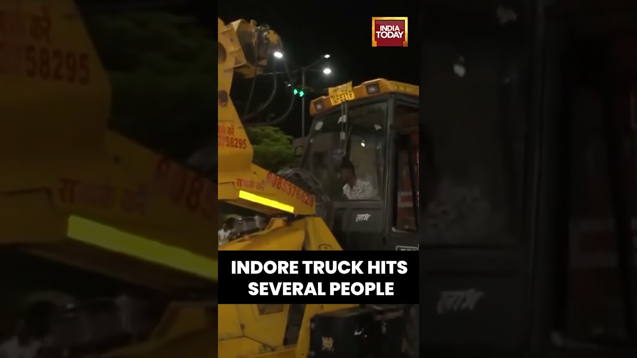Truck Hits and Kills 2, Several Injured in Madhya Pradesh's Indore | #shorts #madhyapradesh
