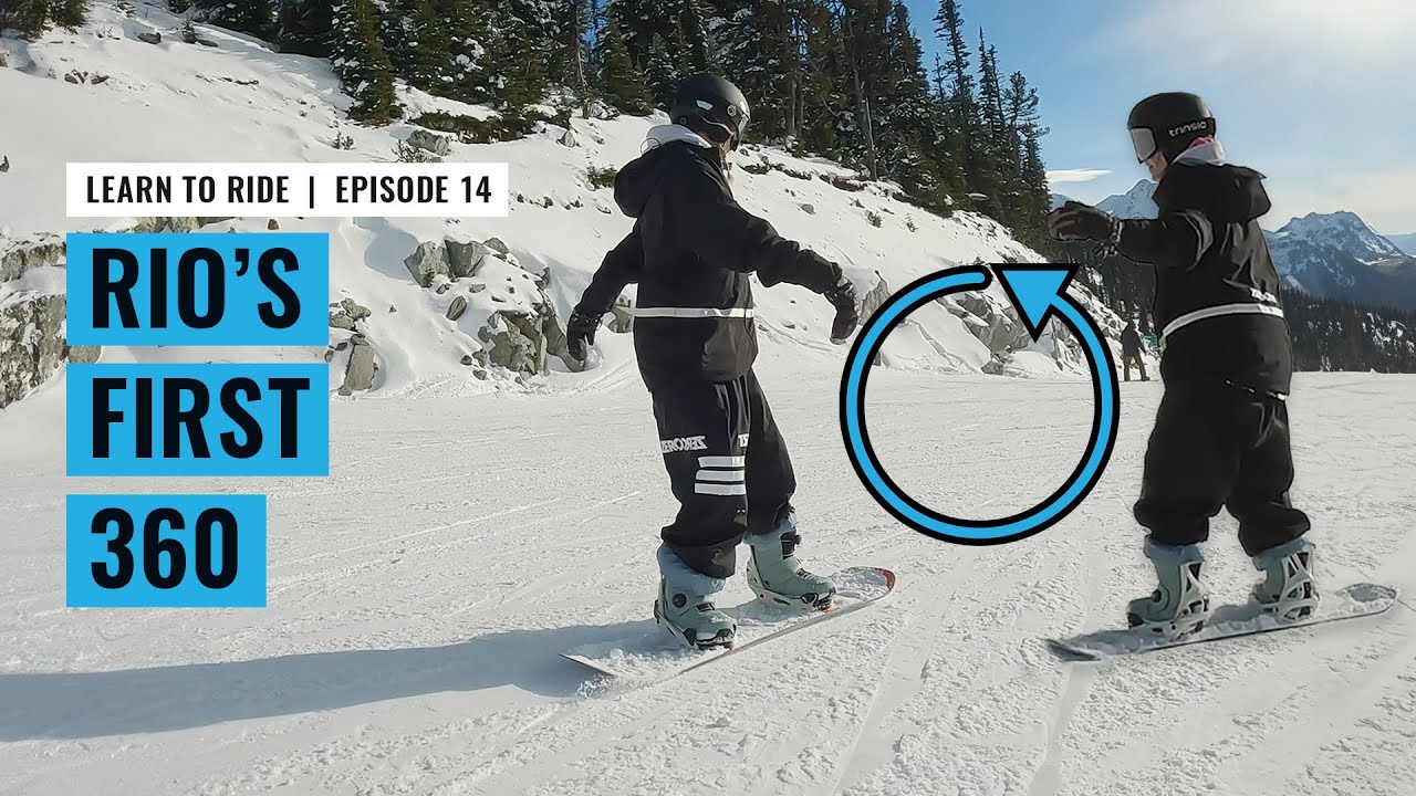 Learn to Snowboard EP14: 360 Drill for Edge Control | With Nev