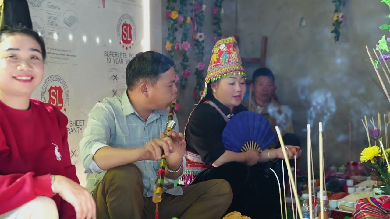 Làm lễ hặp một cửa phong tục thái sơn la 
