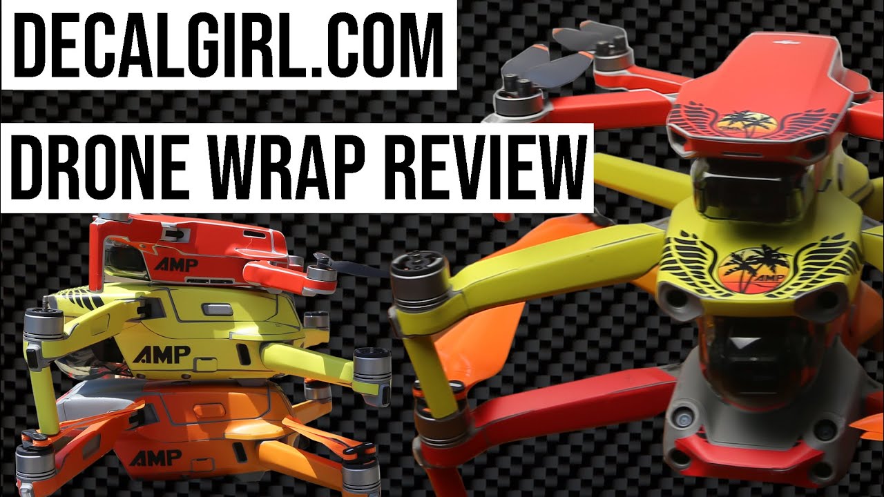 DECALGIRL.COM Drone Wrap Long Term Review: DJI Mini 2, Mavic Air 2, Air 2S Drone Wraps