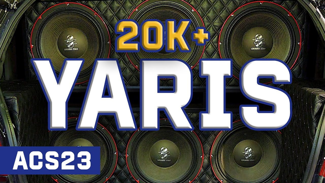 Yli 20.000 euroa niellyt Toyota Yaris [American Car Show 2023]