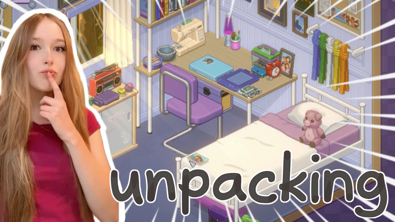 Playing a Cozy Organizing Game | Unpacking ep. 2
