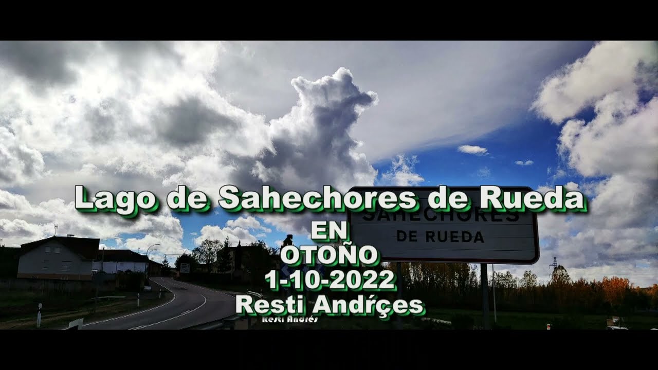 Lago de Sahechores de Rueda en Otoño 1 11 2022