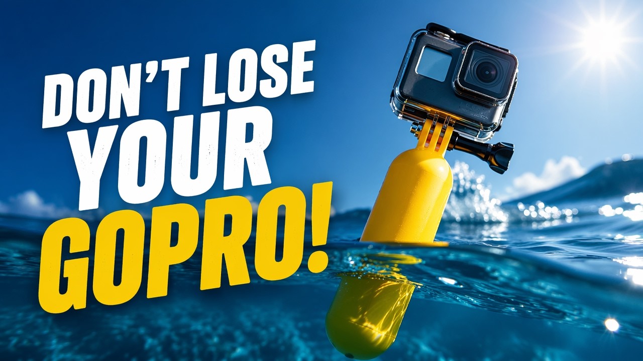 Floating GoPro Hand Grip Handle