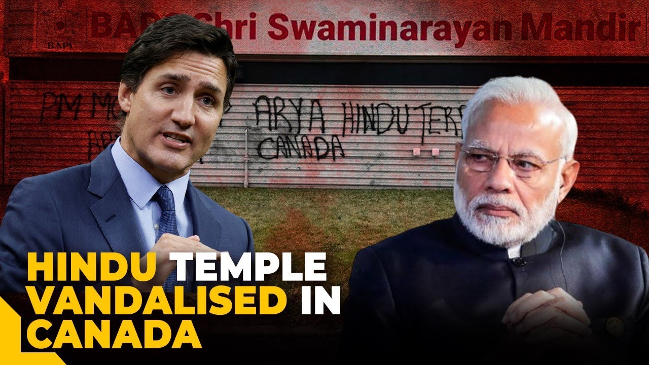 Hindu temple vandalized in Canada amid rising extremist activities