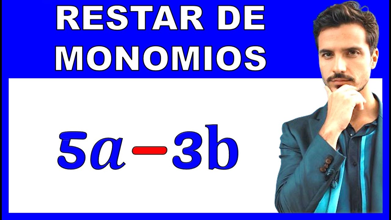 RESTA DE MONOMIOS