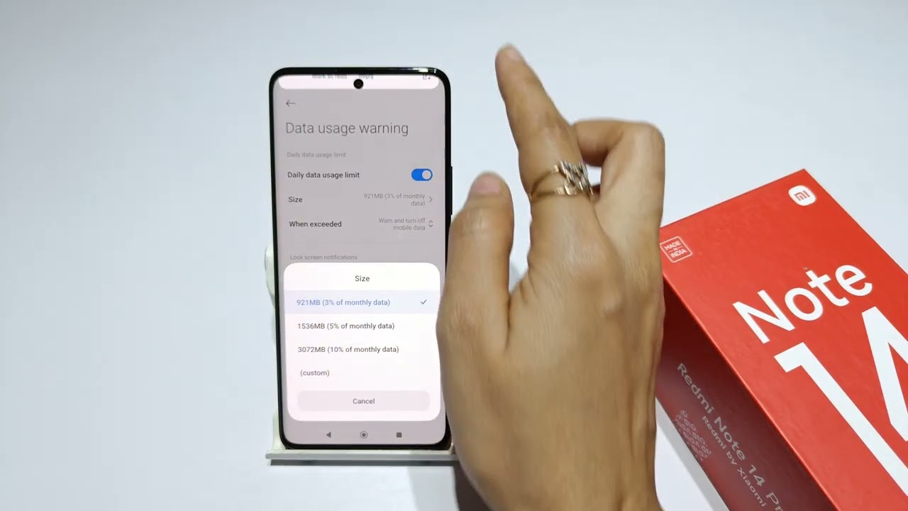 How to turn off data limit in redmi note 14 pro plus | redmi note 14 5g me data usage kaise off kare