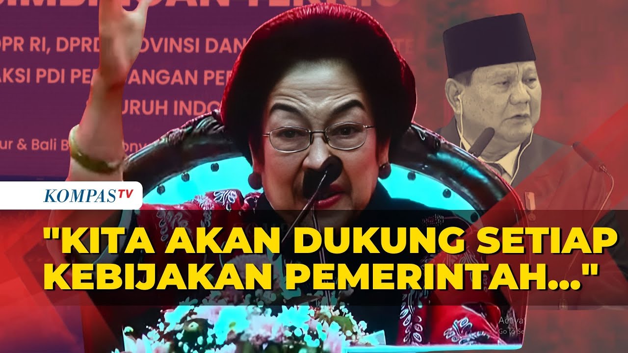 Pernyataan Tegas Megawati ke Kader PDIP: Kita Dukung Kebijakan Pemerintah yang Berpihak Pada Rakyat!