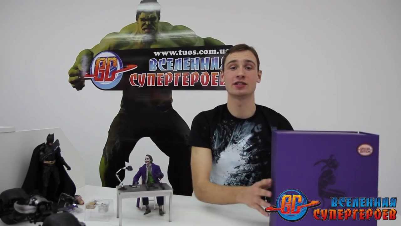 Фигурка Джокер 2.0 - Темный Рыцарь | Joker 2.0 - The Dark Knight Hot Toys